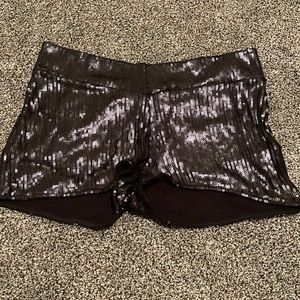 Sequin shorts